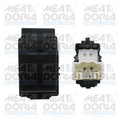 Switch, window regulator